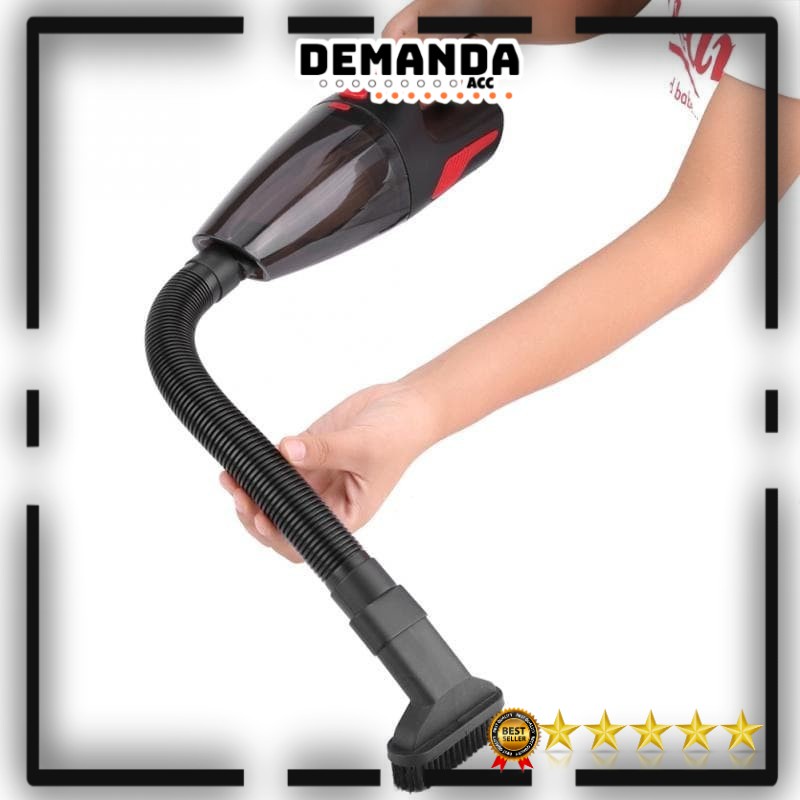 Vacuum Vacum cleaner mobil Portable Penyedot Debu Mobil 12V 120W - Hitam