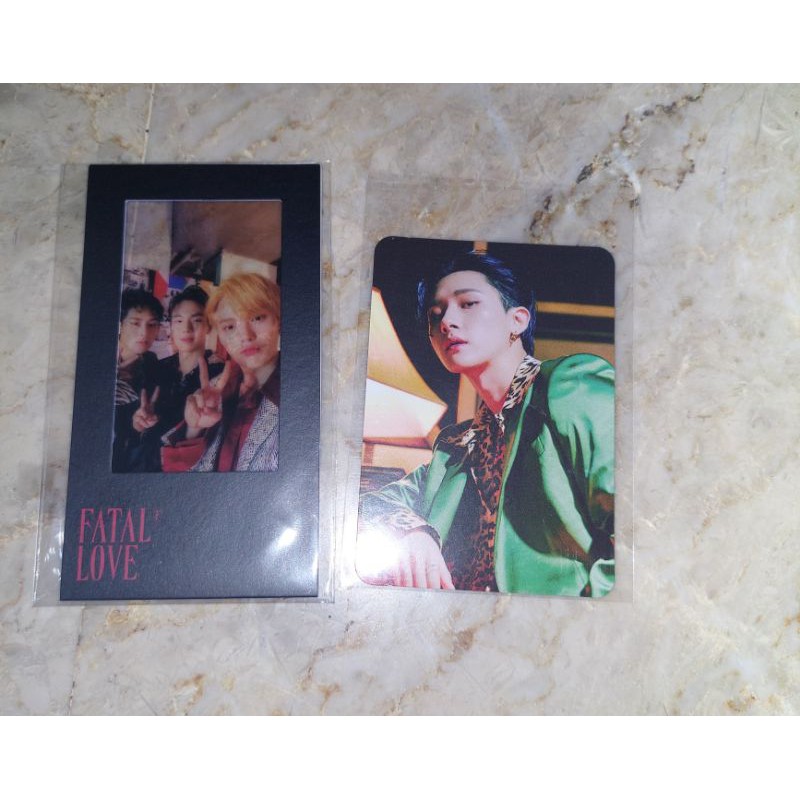 Photocard Monsta X Fatal Love Benefit SSQ