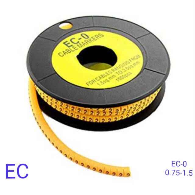 CABLE MARKERS EC-0 / KABEL MARKER