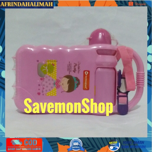 

{TERBARU} SET Lunch Box/Kotak Makan/Kotak Bekal Anak/School Box Technoplast