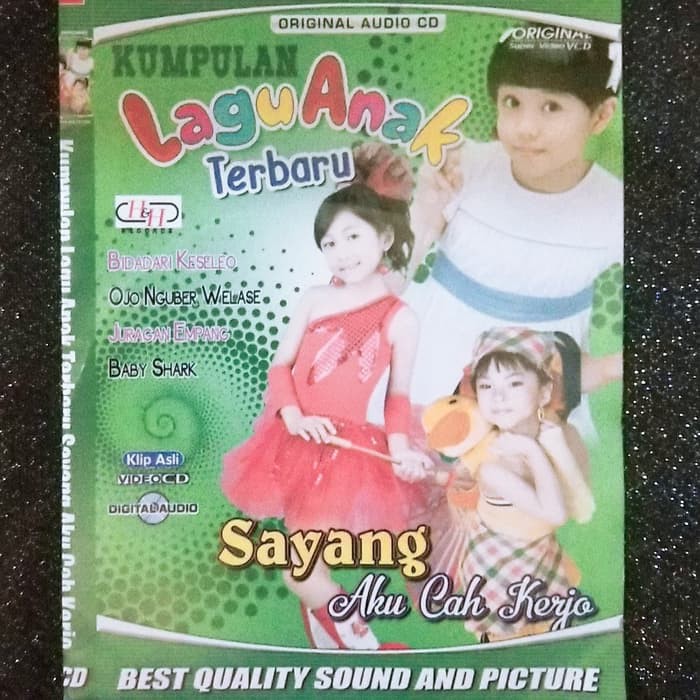 TERLARIS Kaset Vcd Dvd Lagu Anak Anak Populer - Pilihan Lagu Terbaik