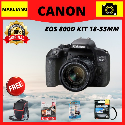 Camera CANON EOS 800D KIT 18-55MM