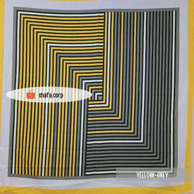 HIJAB VOAL SEGI EMPAT STRIPES SERIES