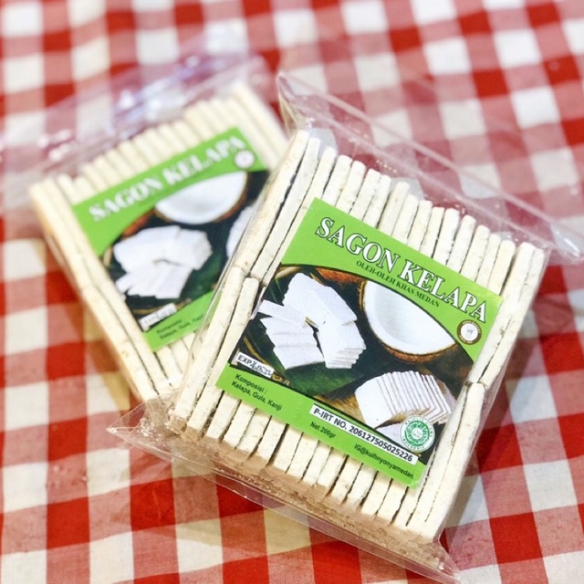 SAGON KELAPA / OLEH OLEH KHAS MEDAN / KUE SAGON / SAGON KELAPA HERA