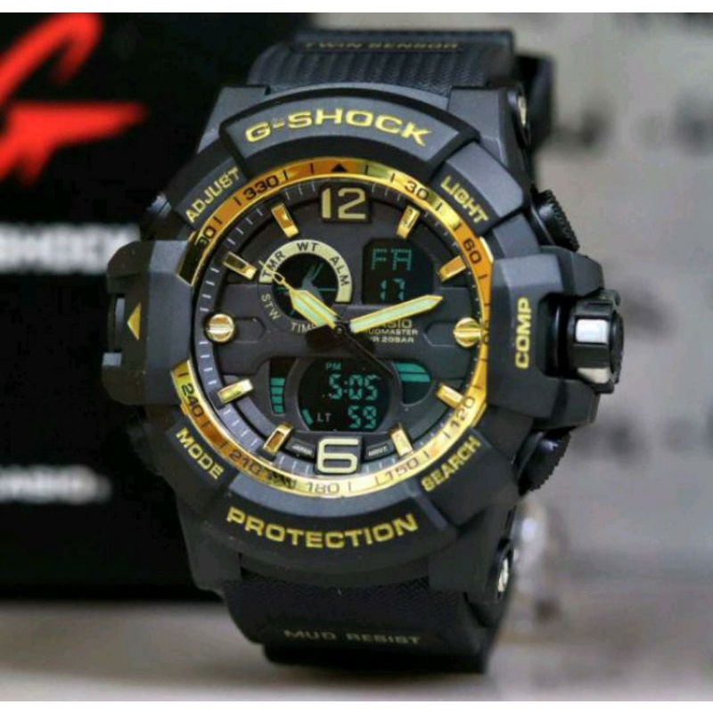 Jam Tangan GA201_G_Shock_Sport_Jam Tangan Pria Anti Air Jam Tangan_G_Shock_GA201 Rubber Strap