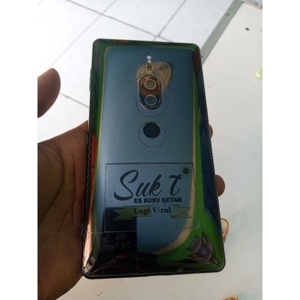 SONY XZ2 PREMIUM 6/64 minus blank hitam