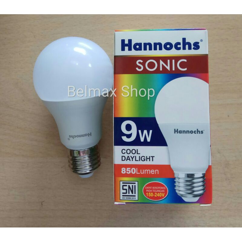 Lampu Hannochs LED 9 Watt Sonic/Lampu Led 9W Hannochs/Lampu Led Hannochs