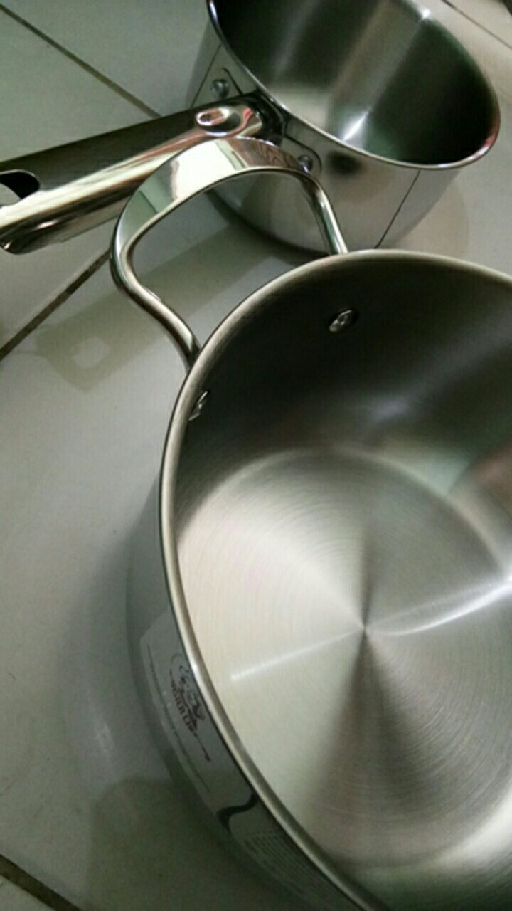 Master Chef Milk Pot 14 Cm Professional Series Panci Stainless Steel