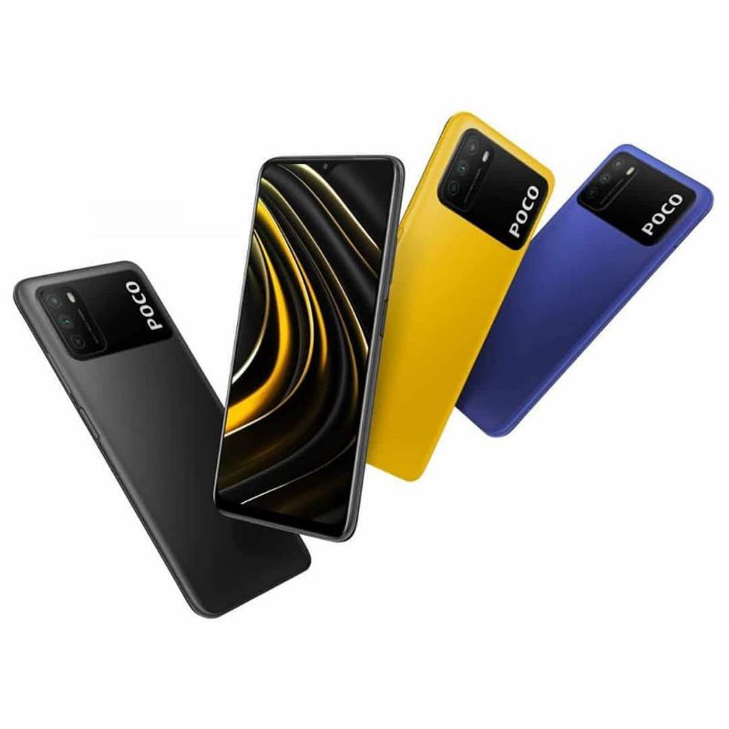 Poco M3 4/64GB/poco M3 6/128GB 6000Mah garansi Resmi
