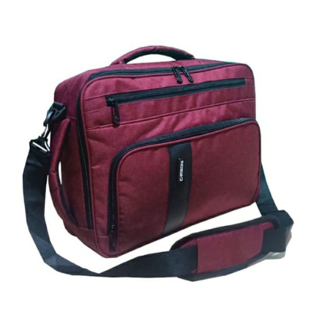 3 in One Carboni Tas Ransel 3 dimensi AA OO1O9  RED Tas Sekolah Tas Universal  Bisa Slempang Ransel dan Tenteng MAPHVS  Urban Style  Pria wanita Original + FRE Raincofer