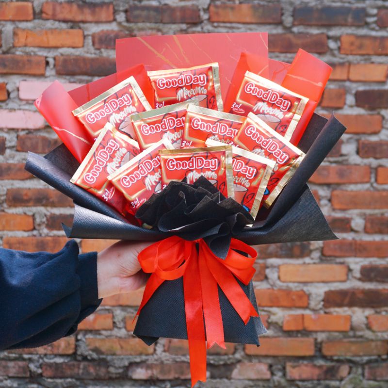 Exp Lama (COD) Bouquet kopi / bouquet snack / buket / buket murah / bouquet wisuda / kado unik