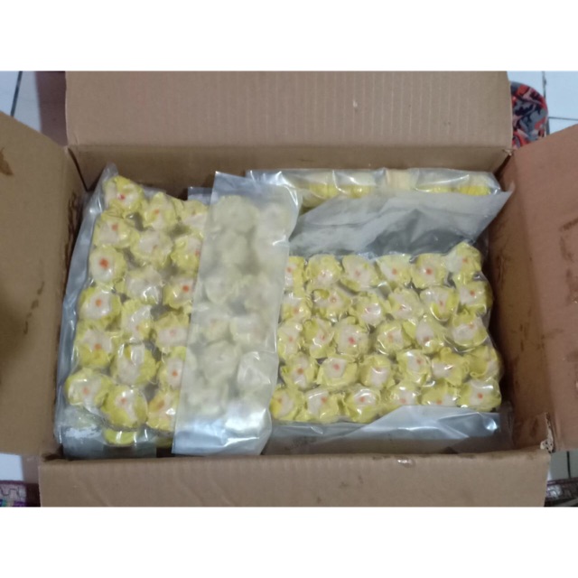 

Dimsum Siew Mai Udang 1 Pack isi 30 Pcs