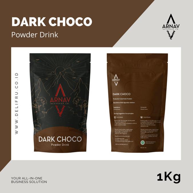 

Powder Drink Dark Chocolate Arnav - Bubuk Minuman Cokelat Murni
