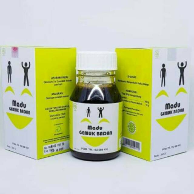 MADU GEMUK BADAN AL MABRUROH ORIGINAL - OBAT GEMUK AMPUH 100% AMAN - BUSUI AMAN