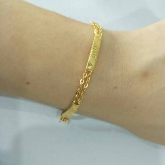 Gelang emas 24, karat