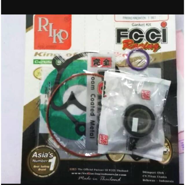 Seal water pump radiator Vixion jupiter mx xabre komplit