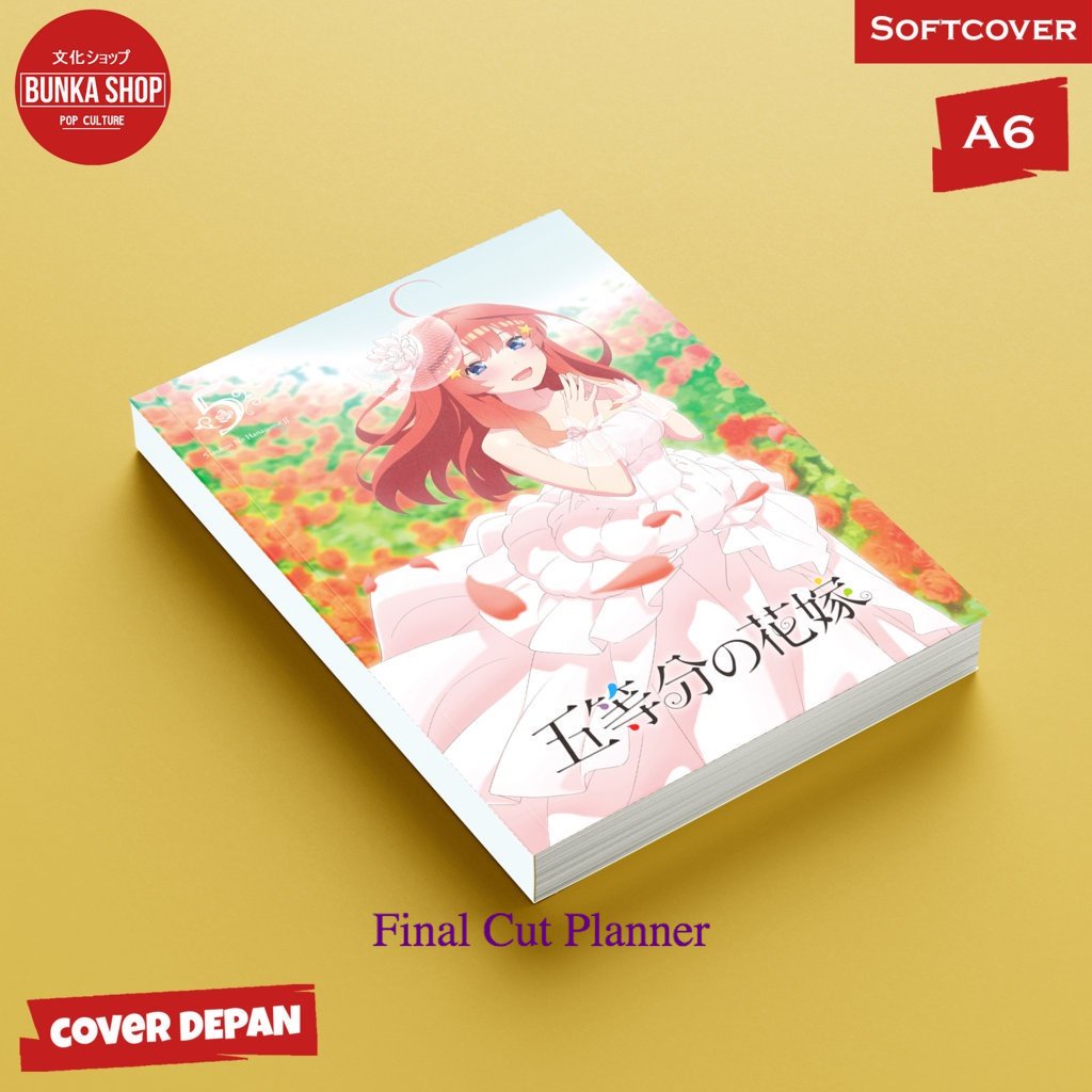 

Pocket Note Anime Go Taubun 4 Group Softcover A6 Buku Tulis Catatan Notes Agenda Planner Jurnal