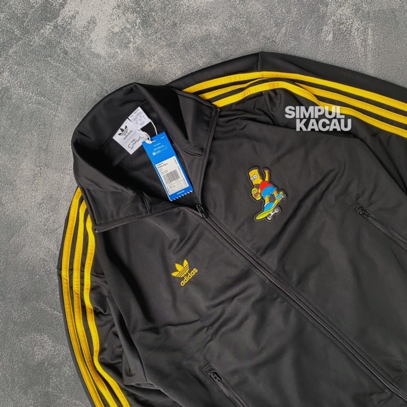 adidas originals tracktop fire bird x the simpsons