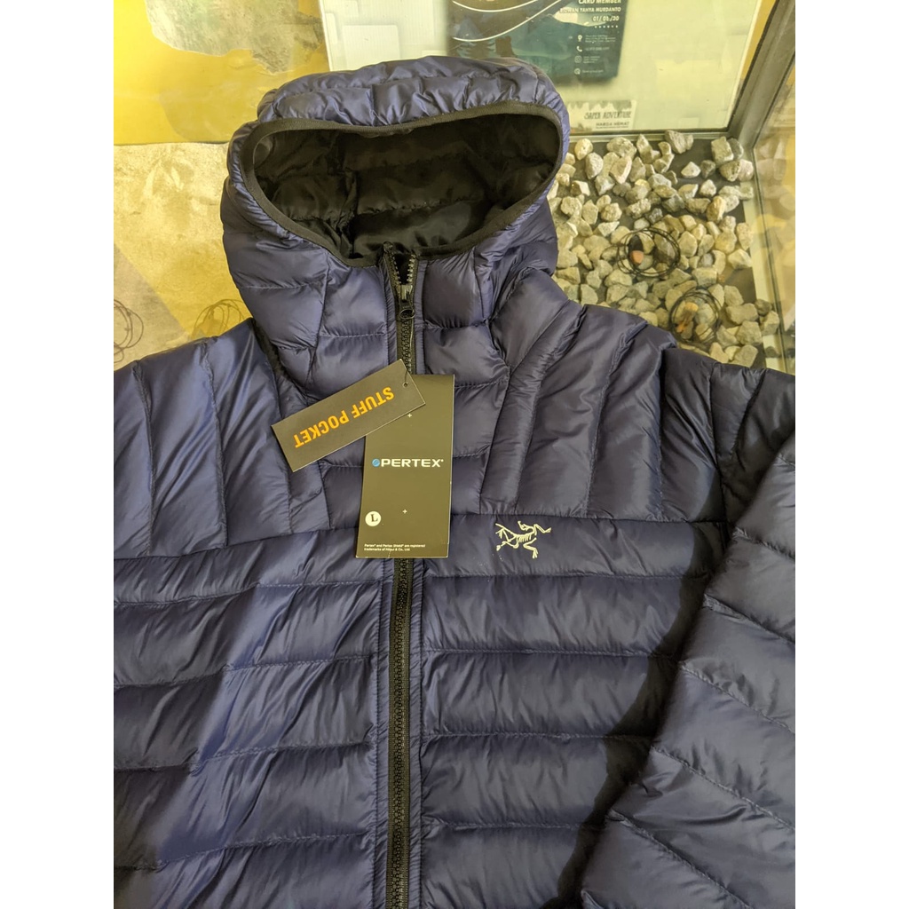 Jaket Bulang Dacron Arcteryx Navy Blue