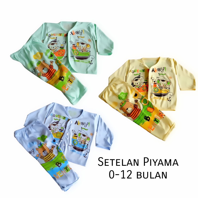 baju bayi oblong kancing pundak | setelan anak motif rabbit