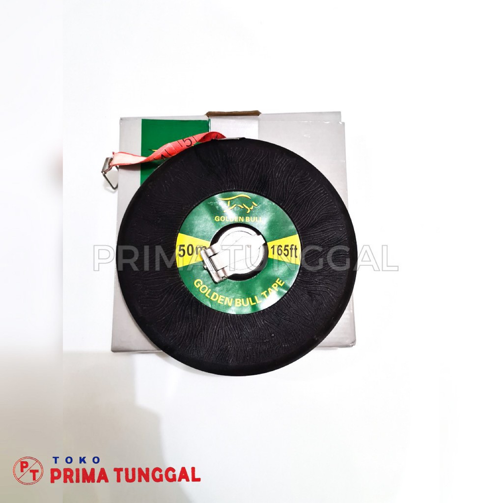 Meteran Bulat 50 M Golden Bull Meteran Tarik Meteran Kain