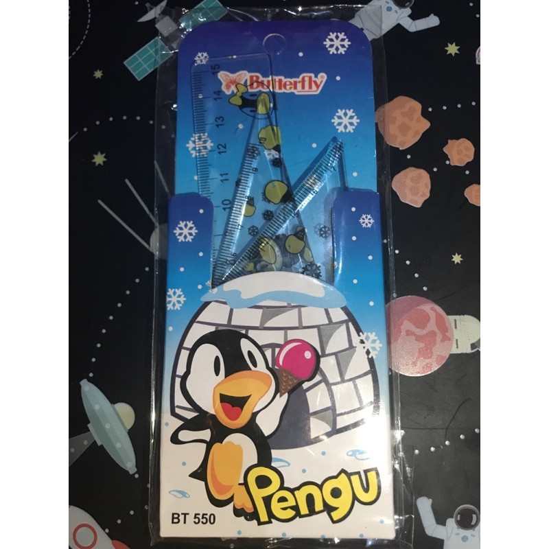 

SET Penggaris pengu Butterfly