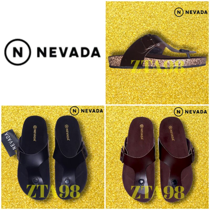 Sandal Nevada Pria Grade Original Sendal Jepit Laki Laki Nevada Hitam Sndal Japit Cowo Nevada Coklat