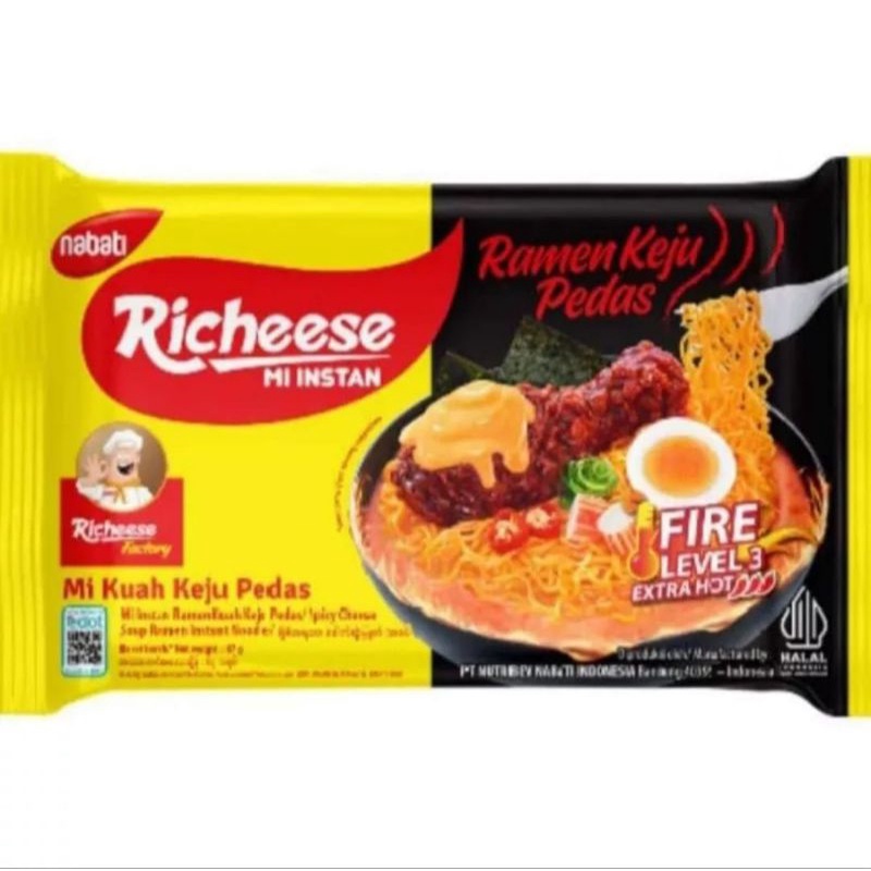 

Richeese Mie Instant Ramen Level 0 & 3