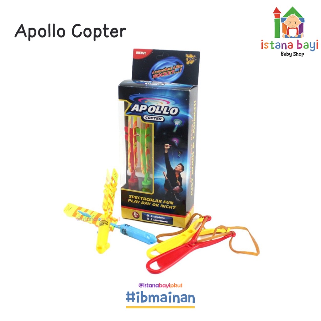 Mainan Anak Apollo Copter - MAinan Anak / Mainan Murah