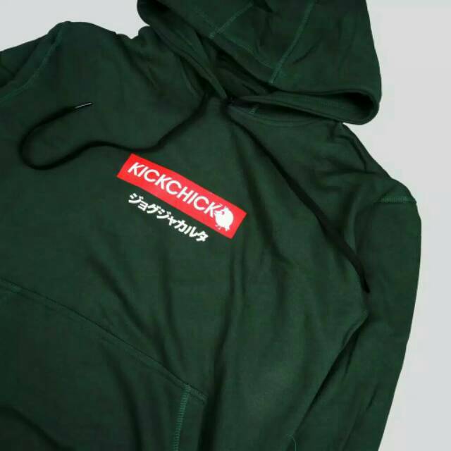 HOODIE KICKCHICK (green bottle)