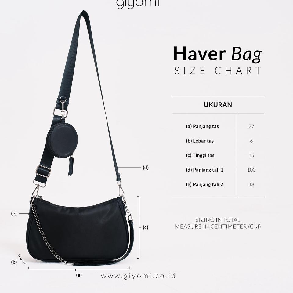Oke Price.. GIYOMI ID - Haver Bag