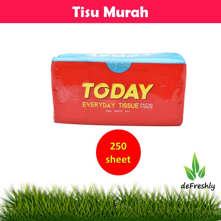 Tisu tissue Facial Tissu 2ply | nice 180 sheets  - JOLLY 200 - Jolly 250 - Paseo 250 - Pop Up