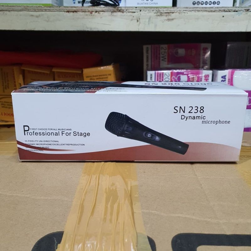 Mic karaoke mic SN suara Adem Microphone SN 238