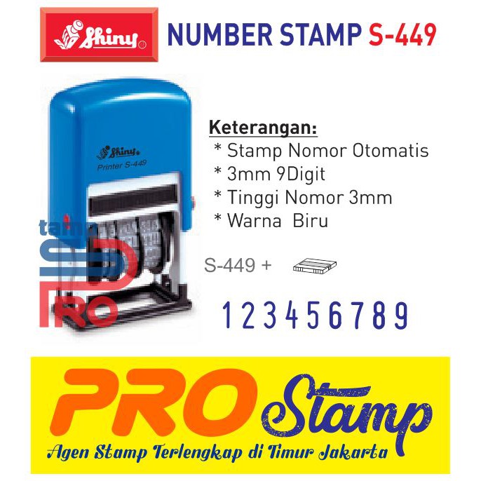 

Stempel Angka Shiny S-449 ( 9 Digit / 3 mm )