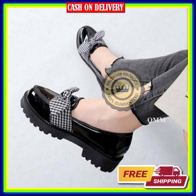 Ready Sepatu Flat Shoes Wanita Fashion Korea Daff02 Kerja Kantor Sekolah Kuliah Jalan Jalan Hangout 