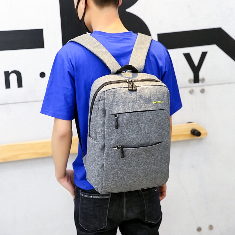 Asin829-TasTravel T112 Backpack Usb Charger Support / Tas Ransel Pria Punggung Laptop Import