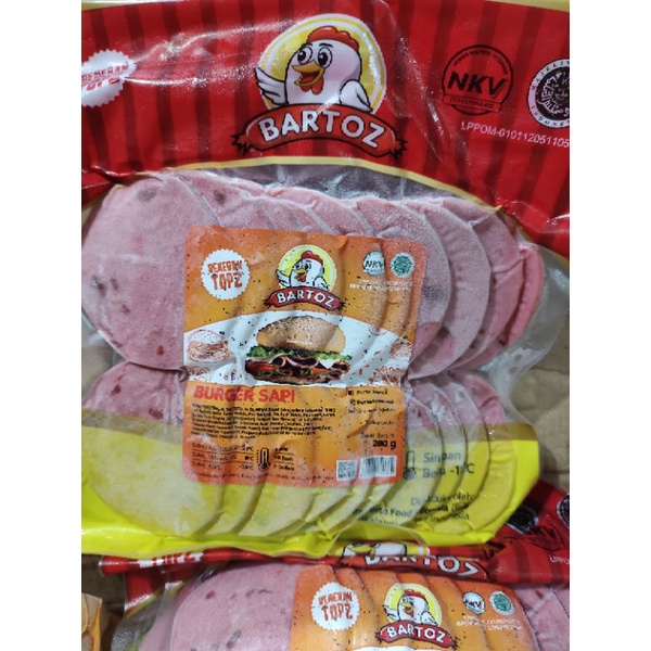 

Burger Sapi Bartos (berat bersih 280 g)