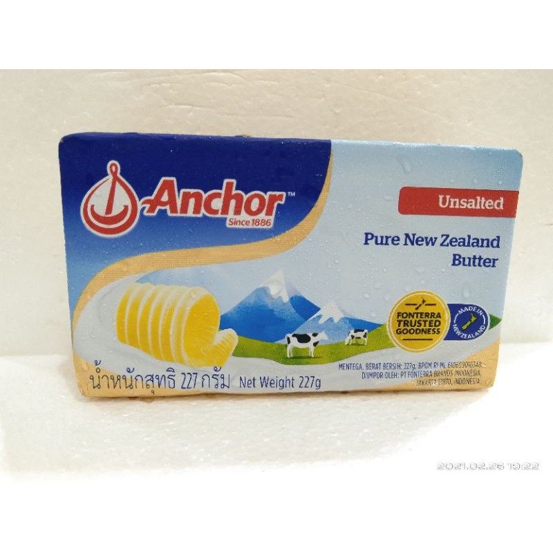 

Anchor Salted/unsalted butter