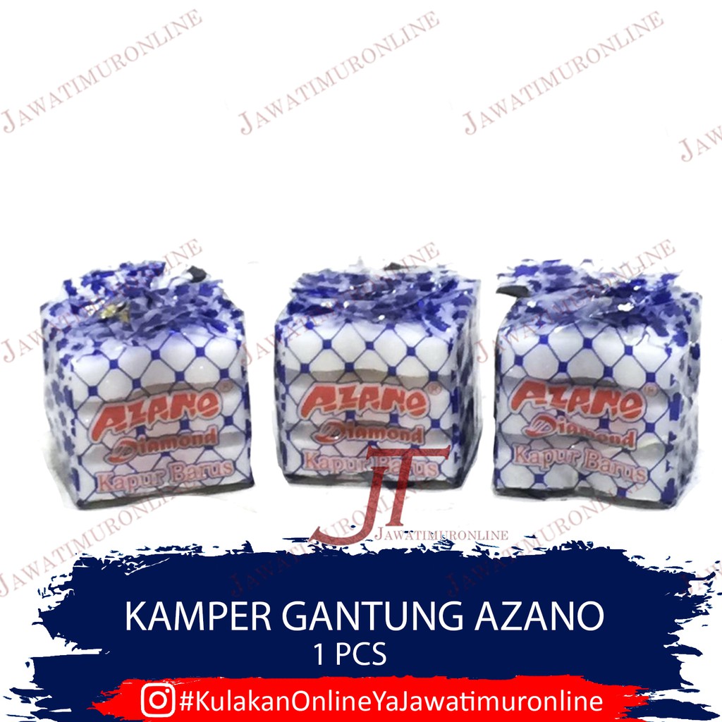 Kamper Gantung Kapur Barus Gantung Azano 60 gram Kamper Kotak Azano