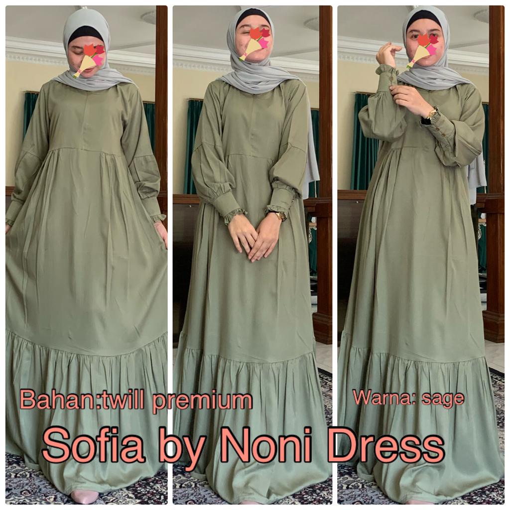 Daster Arab Noni Dress Sofia by Noni Dress Original