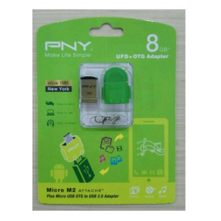 PNY usb flashdisk 8gb micro M2 otg |otg usb flash drive 8gb