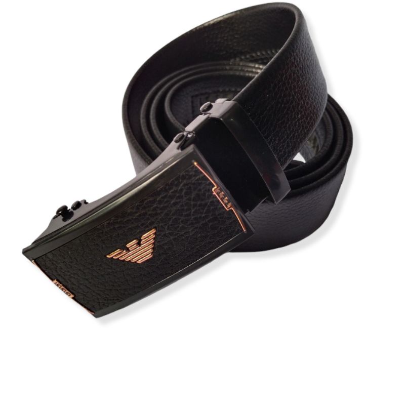 Ikat pinggang Tipe Rel Roda Kulit Lembut Alloy