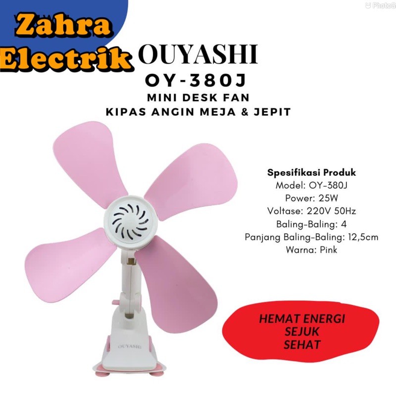 KIPAS JEPIT OUYASHI 25W 380J