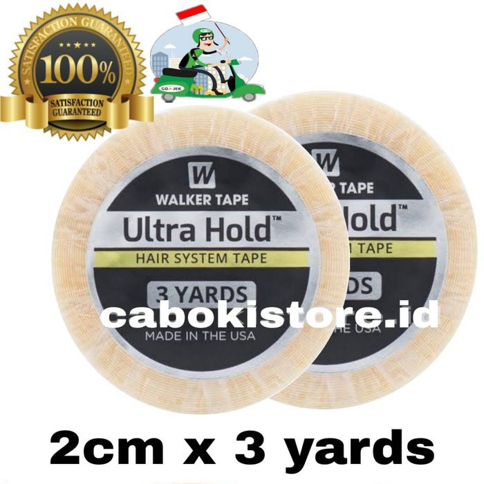 

TERBARU - TOUPEE TAPE WALKER TAPE ULTRA HOLD (2CM X 3 YARDS)