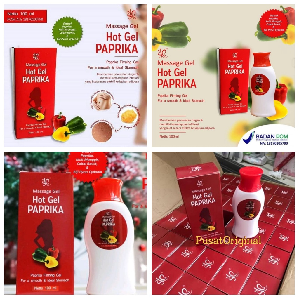 HOT GEL PAPRIKA SYB- PELANGSING PERUT TUBUH