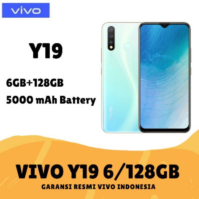 VIVO Y19 RAM 6GB ROM 128GB GARANSI RESMI