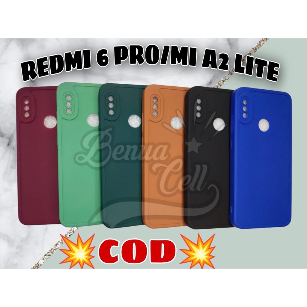 REDMI 6A, REDMI 6PRO / MI A2 LITE - SOFTCASE PRO KAMERA PC XIAOMI MIA2 LITE / REDMI 6PRO // REDMI 6A - BC