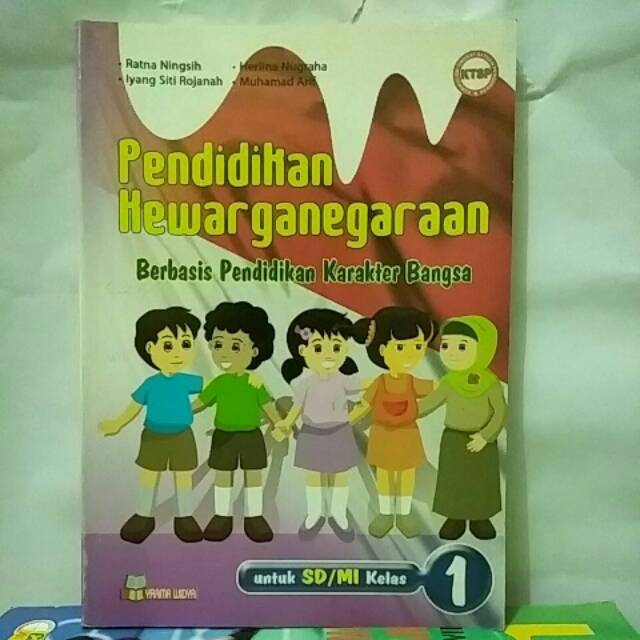 Pendidikan Kewarganaegaraan Karakter SD kelas 1