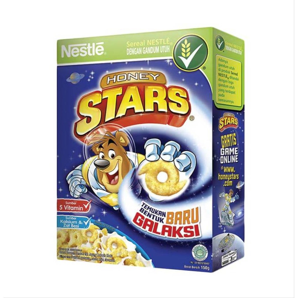 

NESTLE HONEY STARS CEREAL 150GR