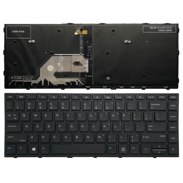 Keyboard HP 440 G5, 430 G5, 445 G5, 440 G6 Backlight